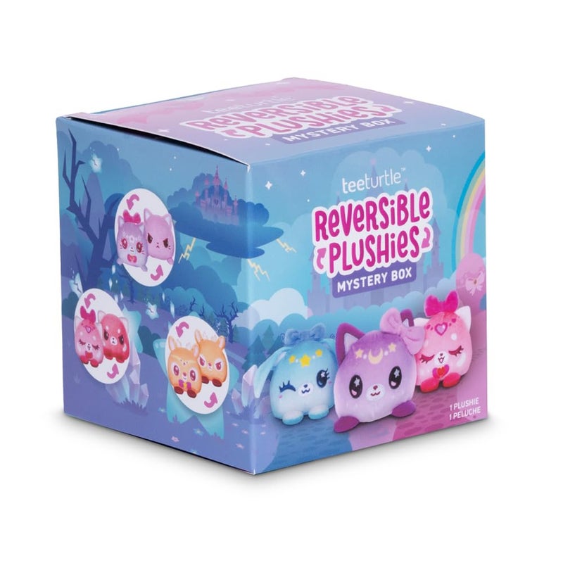 TeeTurtle Starlight Kingdom Magical Girl Series Reversible Plushie Mystery Box - 3-Inch Blind Box Plush with Embroidered Details - Cute Collectible Surprise Toy for Kids, Teens, and Adults - Image 1