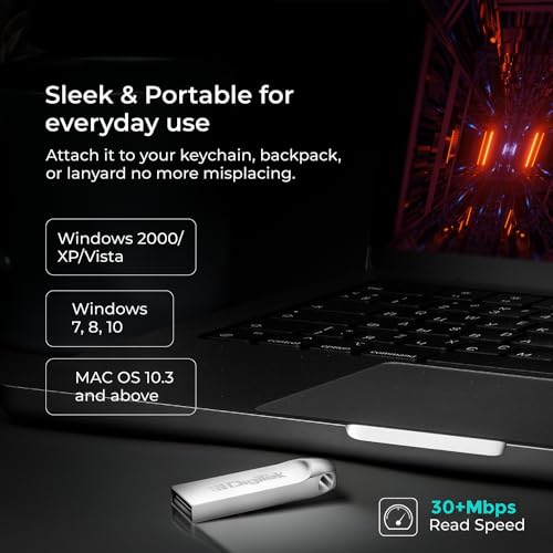 Digitek (Dud 64GB 2.0V) 64GB USB 2.0 U Disk Flash Drive, High Speed Read & Write Pen Drive, Magnetic, X-Ray & Temperature Resistant, Compatible with Windows & Mac OS - Image 4