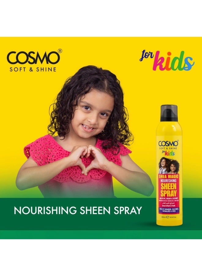 COSMO Shea Magic Nourishing Sheen Spray 300 ML - Image 2