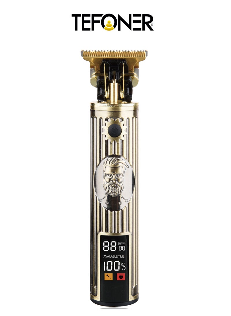تيفونر ماكينة حلاقة TE-H015. مكينه حلاقه رجالي للذقن. حلاقه مكينه للرجال ضد الماء. مكنه حلاقه رجالي امنه لا تسبب جروح. ماكينة تشذيب بشاشة عرض ذكية. مكن حلاقه رجالي قوية من تيفونر. - Image 1