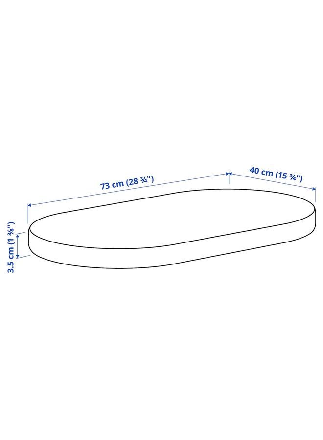 زبون مرتبة لسرير الأطفال، 40X73X3.5 سم - Image 4