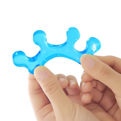 BowieMall Toe Separators Pedicure,Pedicure Toe Separators, Repeatable Washable Toenail Dividers,Toe Separators for Nail Polish Application. (Blue, 2Pcs) - Image 5