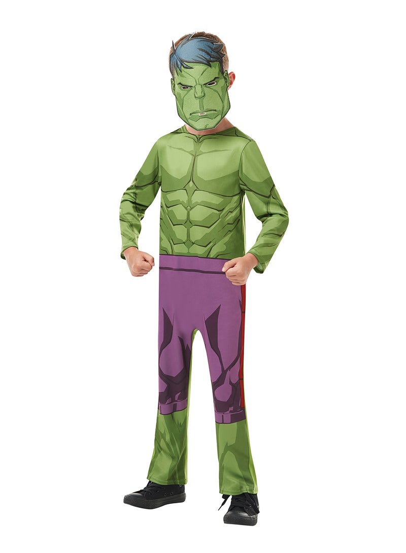 Rubies Marvel Avengers Hulk Classic Costume - Child's Size Medium (5-6 Years) - Image 2