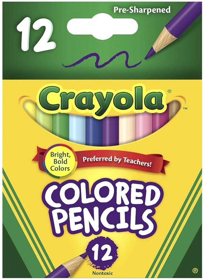Crayola Pre Sharpened Colored Pencils Multi Color Cy68 4112 - Image 1