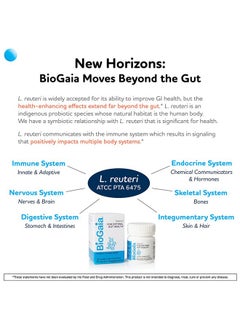 BioGaia Gastrus Chewable Tablets Adult Probiotic Supplement For Stomach Discomfort Constipation Gas Bloating Regularity Non Gmo 30 Tablets 2 Pack  - Image 4
