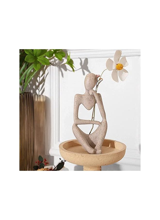 Statues And Sculptures, Sandstone Resin Thinker Statue Ornaments, Abstract Style Sculptures, Statue Collectible, Housewarming Gifts, Living Room Dining Desk Decorations (Sandstone, Right) - pzsku/ZE0C11CBEE38F93955530Z/45/_/1694155906/e9df5970-55b7-4c4f-9d73-12a8ffb4c52d