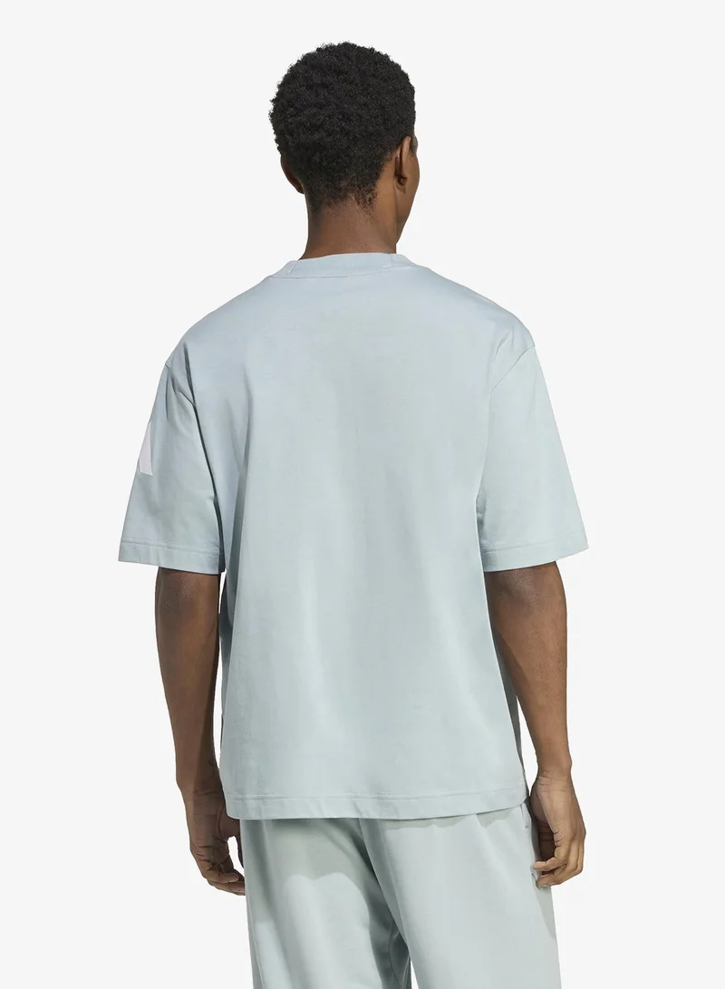 Adidas Essential Loose Fit 3 Bar Logo T-Shirt