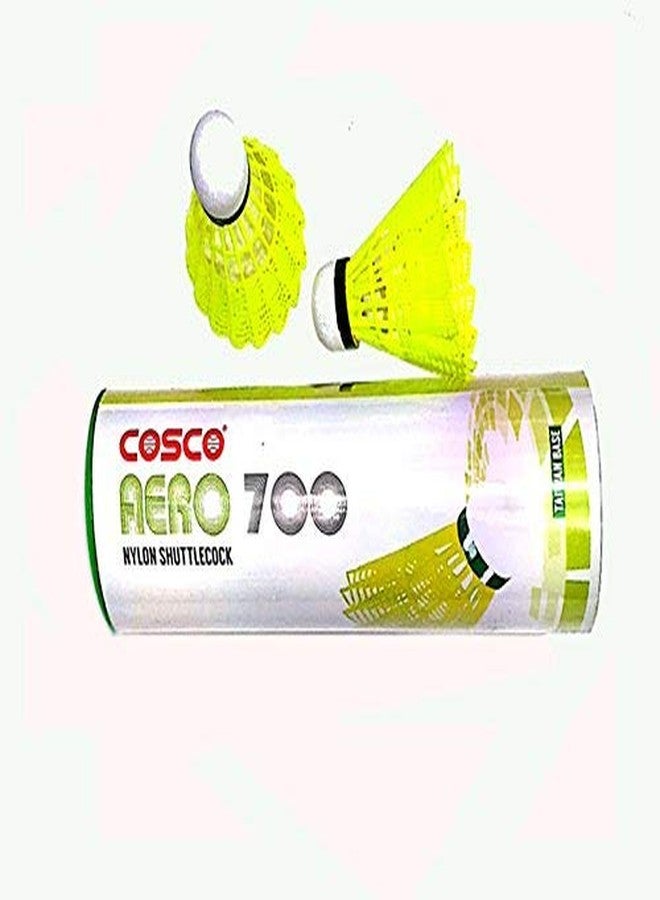 Cosco Nylon Green Aero 700 Shuttle Cock - Image 1