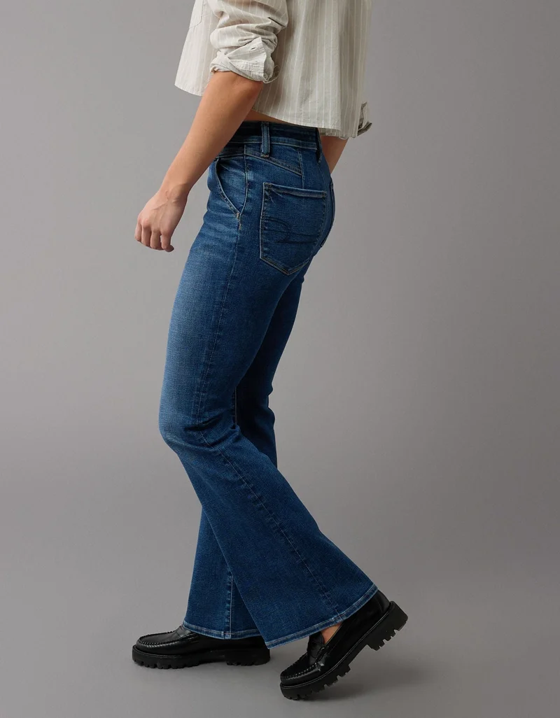 American Eagle  AE Next Level Super High-Waisted Flare Jean for Women | Best Price UAE