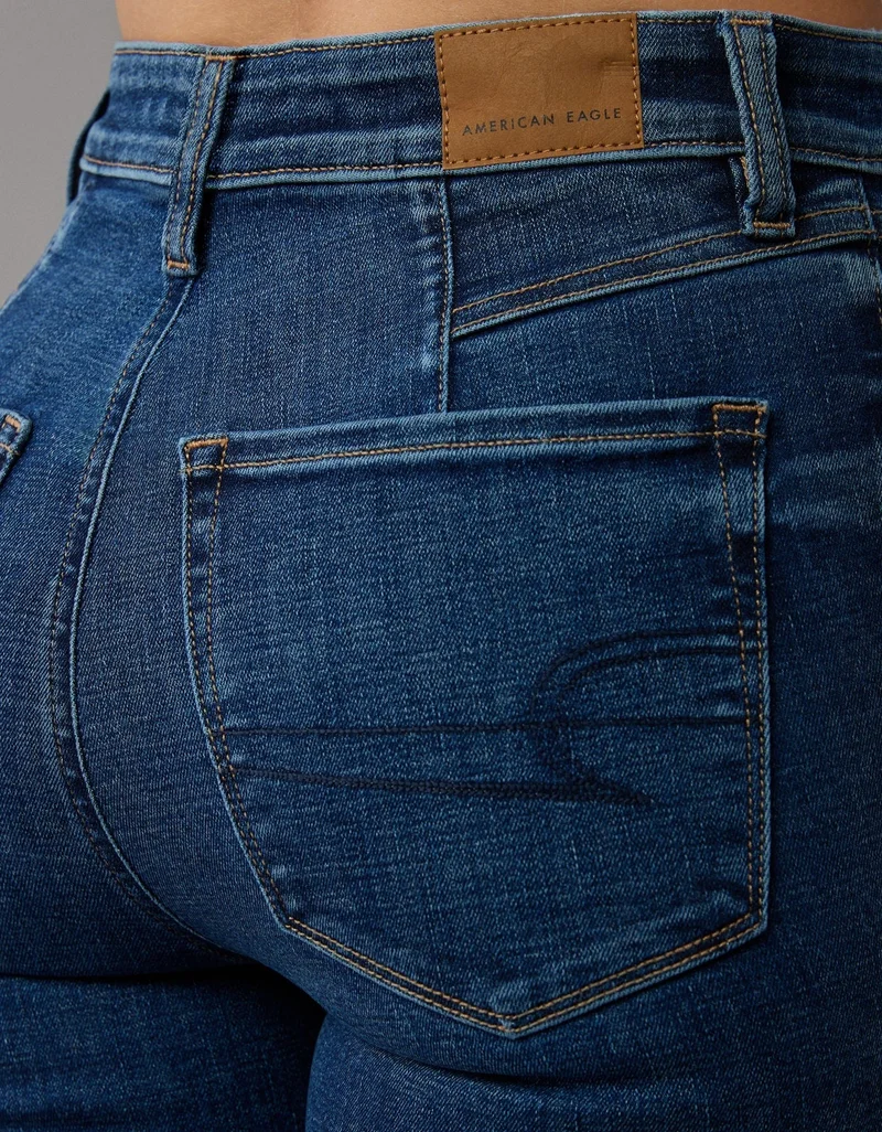 American Eagle  AE Next Level Super High-Waisted Flare Jean for Women | Best Price UAE