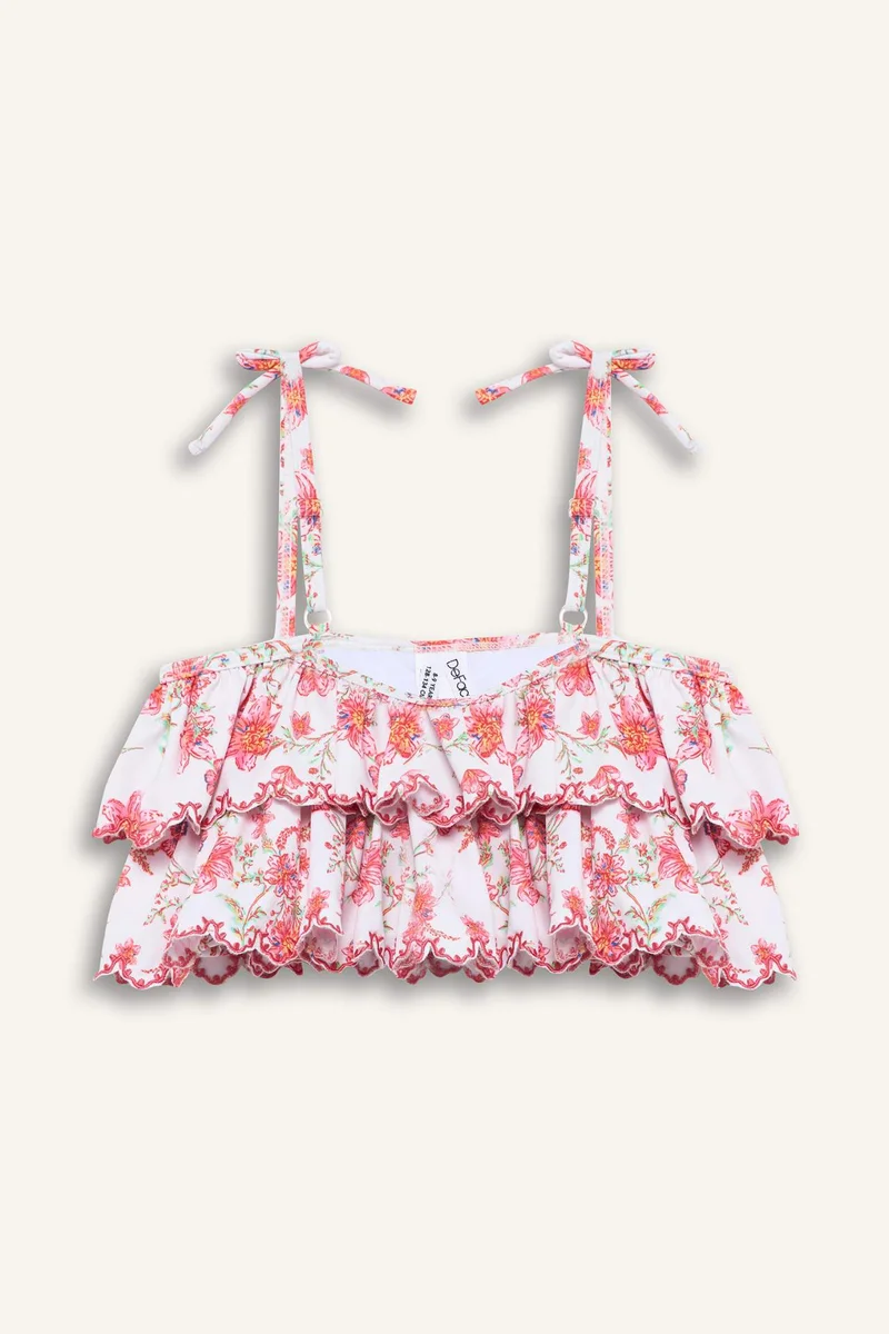 ديفاكتو Girl 2 piece Floral Woven Bikini