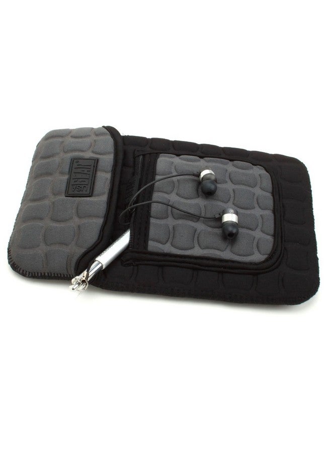 USA Gear 7 Inch Tablet Sleeve Tablet Case Compatible With 7 Inch Tablet Ereader Protective Tablet Carrying Cover With Padded Neoprene Carry Handle Zipper Accessory Pocket For Charging Cables - Image 4