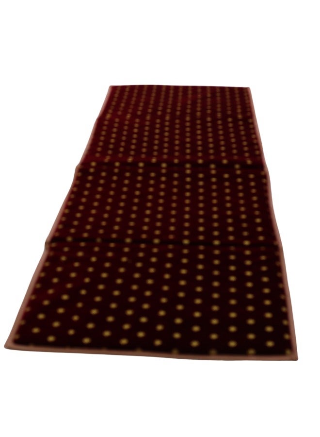 SMART HOME Camping mat - Premium padded and soft-to-the-touch mat with beautiful patterns and double stitching. Waterproof Tanzanian fabric underlay, 200x80x5 cm - Image 1