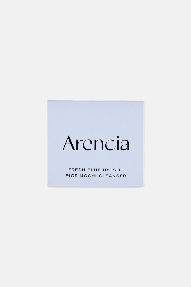 arencia Fresh Blue Hyssop Rice Mochi Cleanser 120 g - Image 3