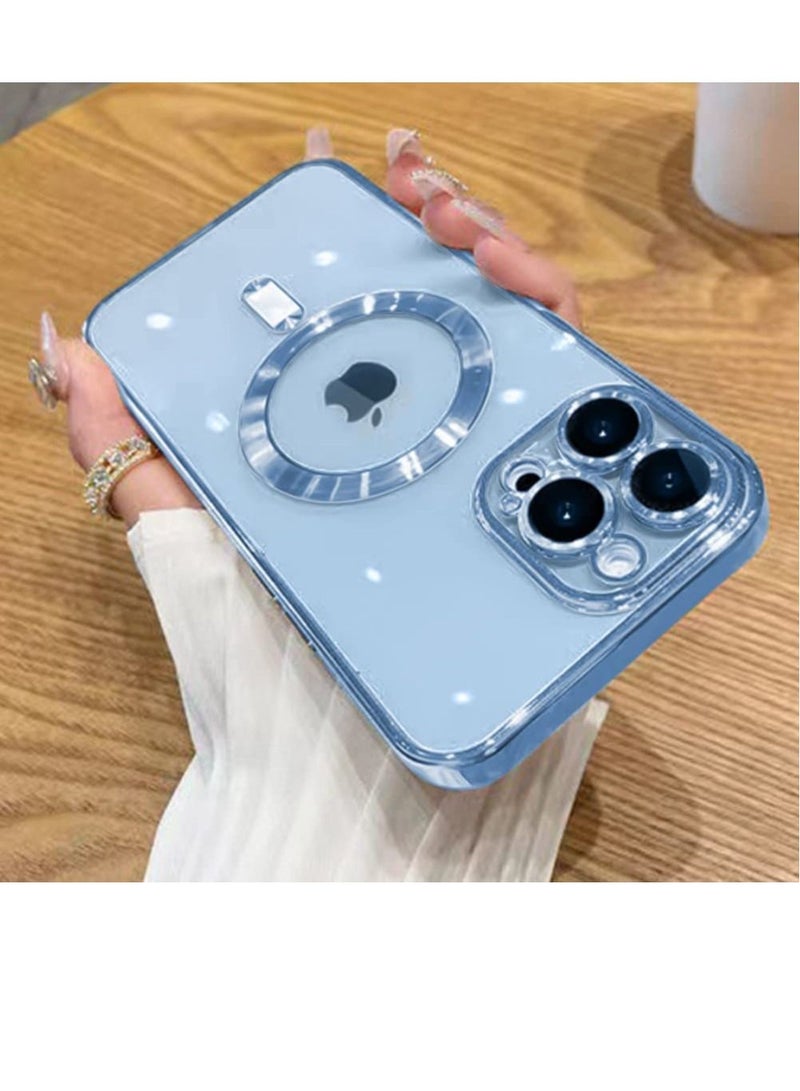 GENNEXT Compatible iPhone 14 Pro Max Case  with MagSafe Anti-Scratch Shockproof Protective Slim Electroplated iPhone 14 Pro Max Case for Women Men - Image 1