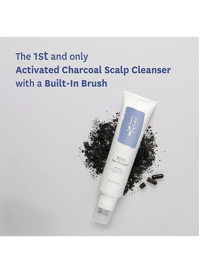 Better Not Younger New Dawn Activated Charcoal Scalp Cleanser, 5 Fl Oz 