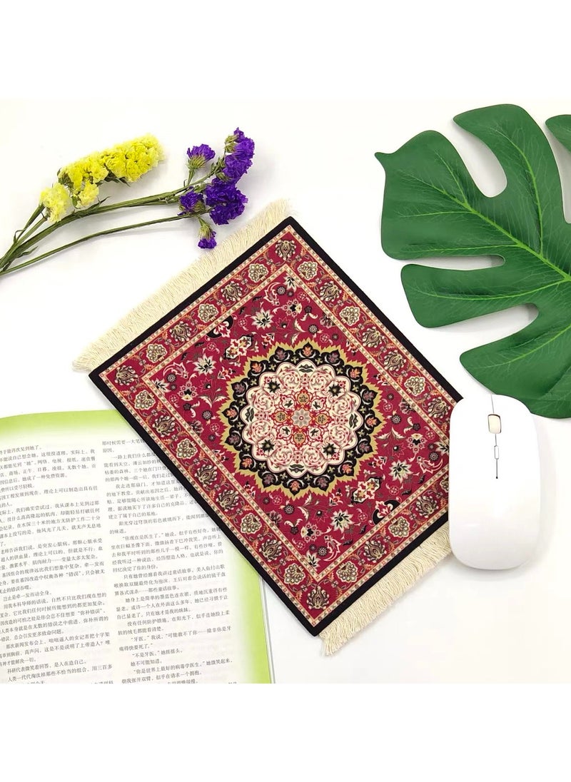 ABJ 2 Pieces Coffee Mat, Coffee Cup Mat, Coffee Mug Mat, Place Mats, Coffee Machine Accessories, Home & Kitchen, Table Mat, Mouse Pad  - Image 3