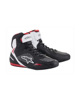 Alpinestars Faster-3 Rideknit Motorcycle Boots Black White Red, UK Size 11 - pzsku/ZE0C206D594F6EBB9DF08Z/45/_/1699445919/7675fcb0-f4ef-45e5-b965-59f38ac49292