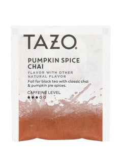 TAZO TAZO, Black Tea, Pumpkin Spice Chai, 20 Tea Bags, 1.76 oz (50 g)  - Image 3