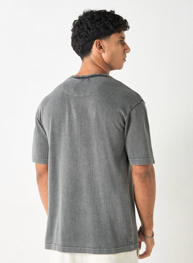 اس بي كاركترز تيشيرت بأكمام قصيرة وطبعات سمايلي وورلد - Image 3