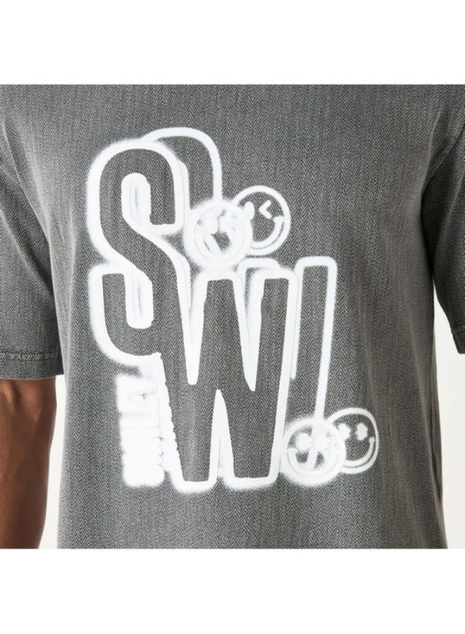 SP Characters SmileyWorld Print T-shirt with Short Sleeves  - Image 4