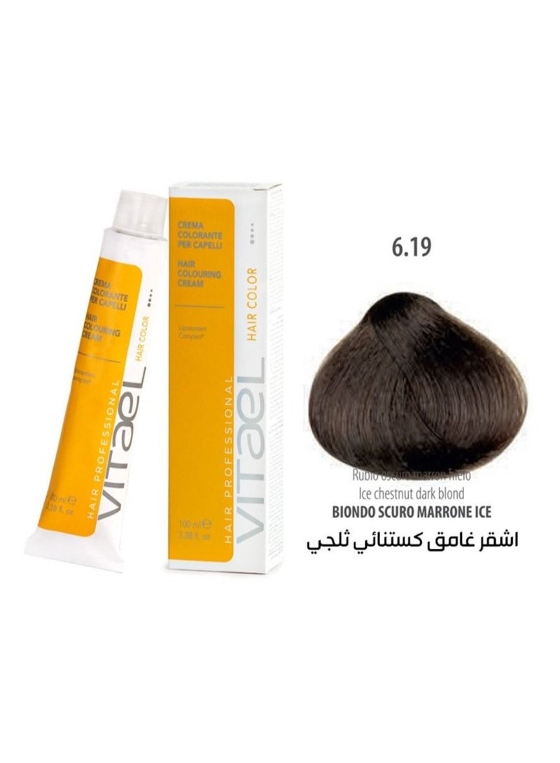 VITALE Ice chestnut dark blonde hair dye 100 ml - Image 1