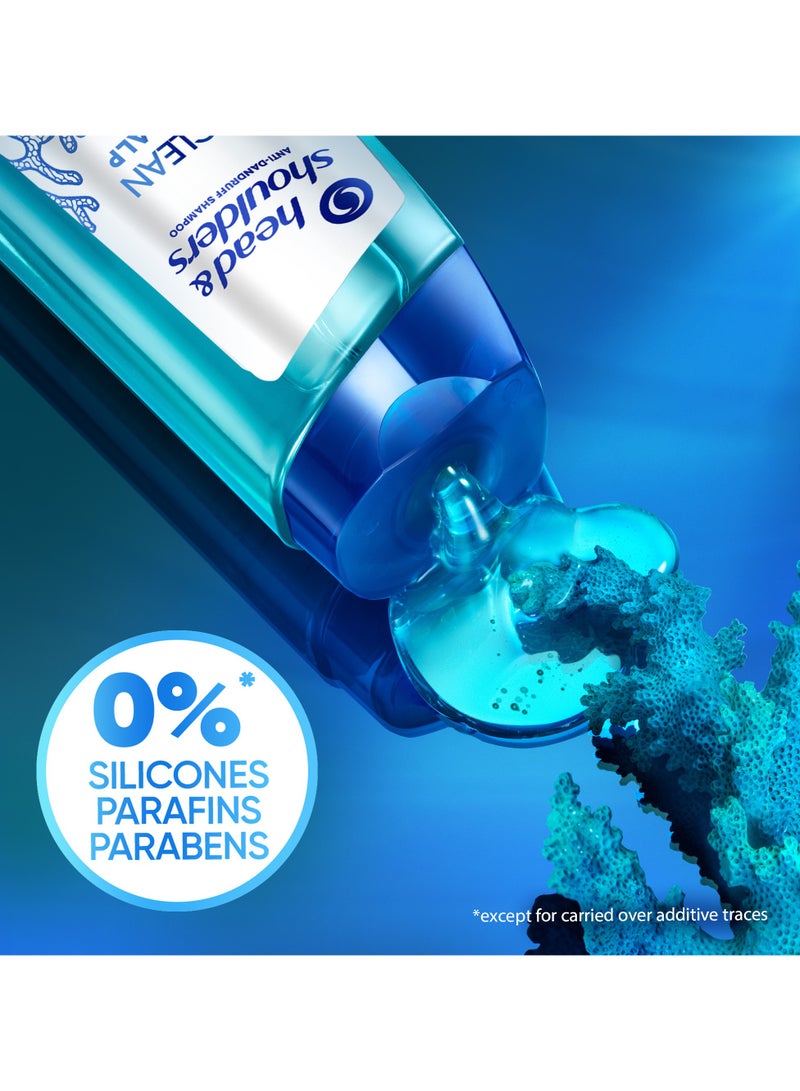 Head & Shoulders Deep Clean For Severe Flaky Scalp Anti-Dandruff Shampoo 400ml - Image 3