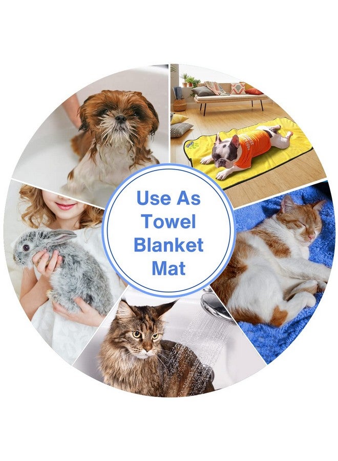 SOFTSPUN Microfiber Pet Towel 70x140 cms 1pcs 380gsm Brown! Ultra-Soft, Ultra-Absorbent for Drying Medium & Large Dogs & Cats of All Breeds Quickly. - Image 5