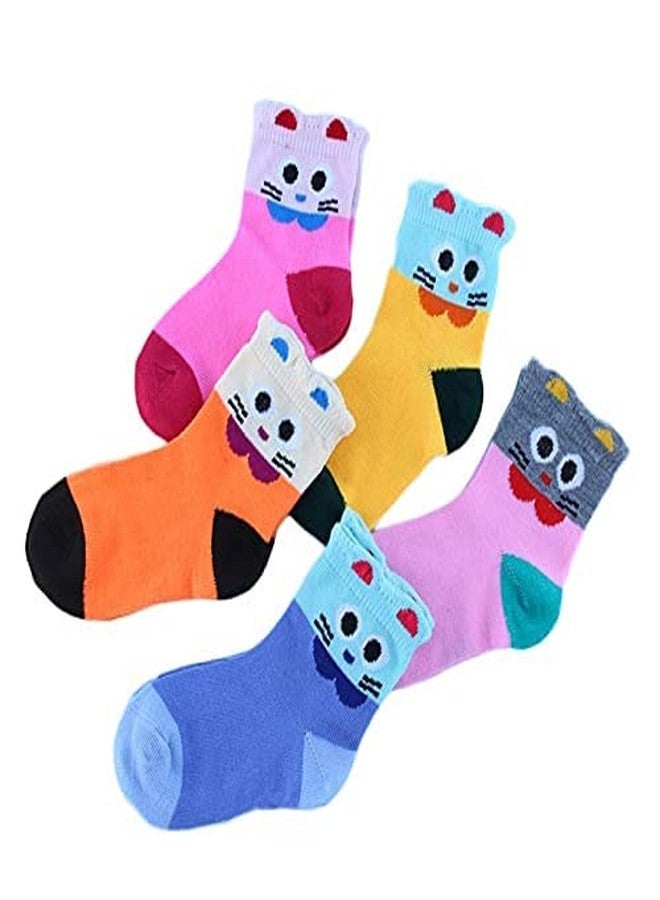 Osceola Baby Boys Socks Cotton Socks, 6 Pair for Newborn Boys Girls,Cute Warm Ankle Crew Socks Set, Cute Socks For Baby Boy, Girl - Multi Color. (3-7 year) - Image 3