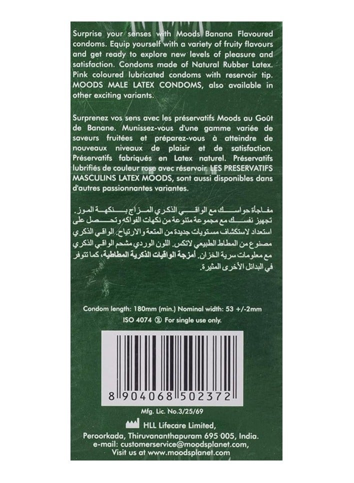 مودز واقيات ذكرية مودز بانانا، 12 قطعة - Image 2
