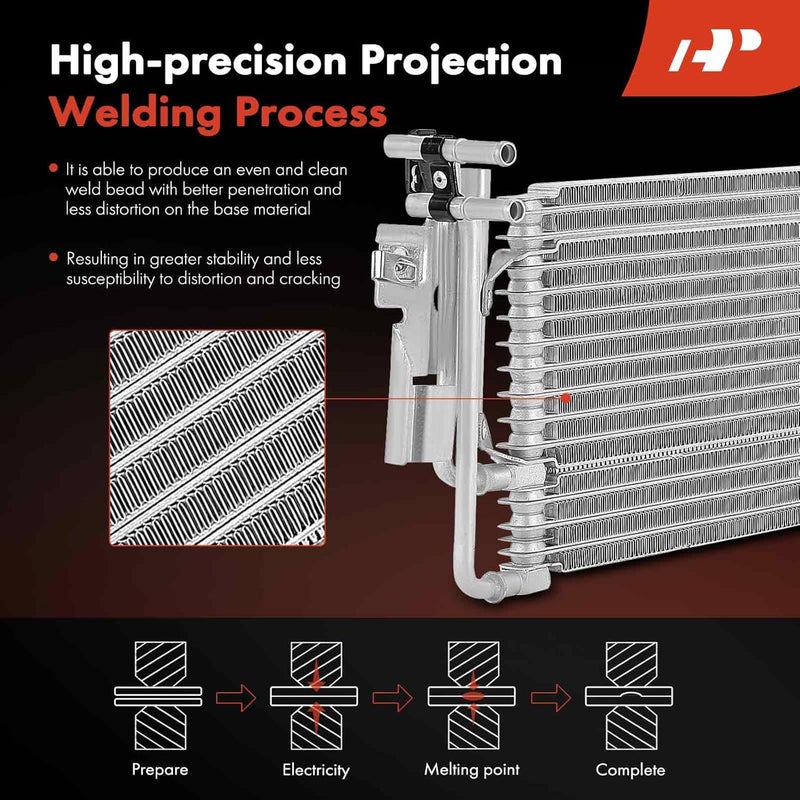 A-Premium Power Steering Oil Cooler for Ford Crown Victoria, Mercury Marauder, and Grand Marquis - Image 4