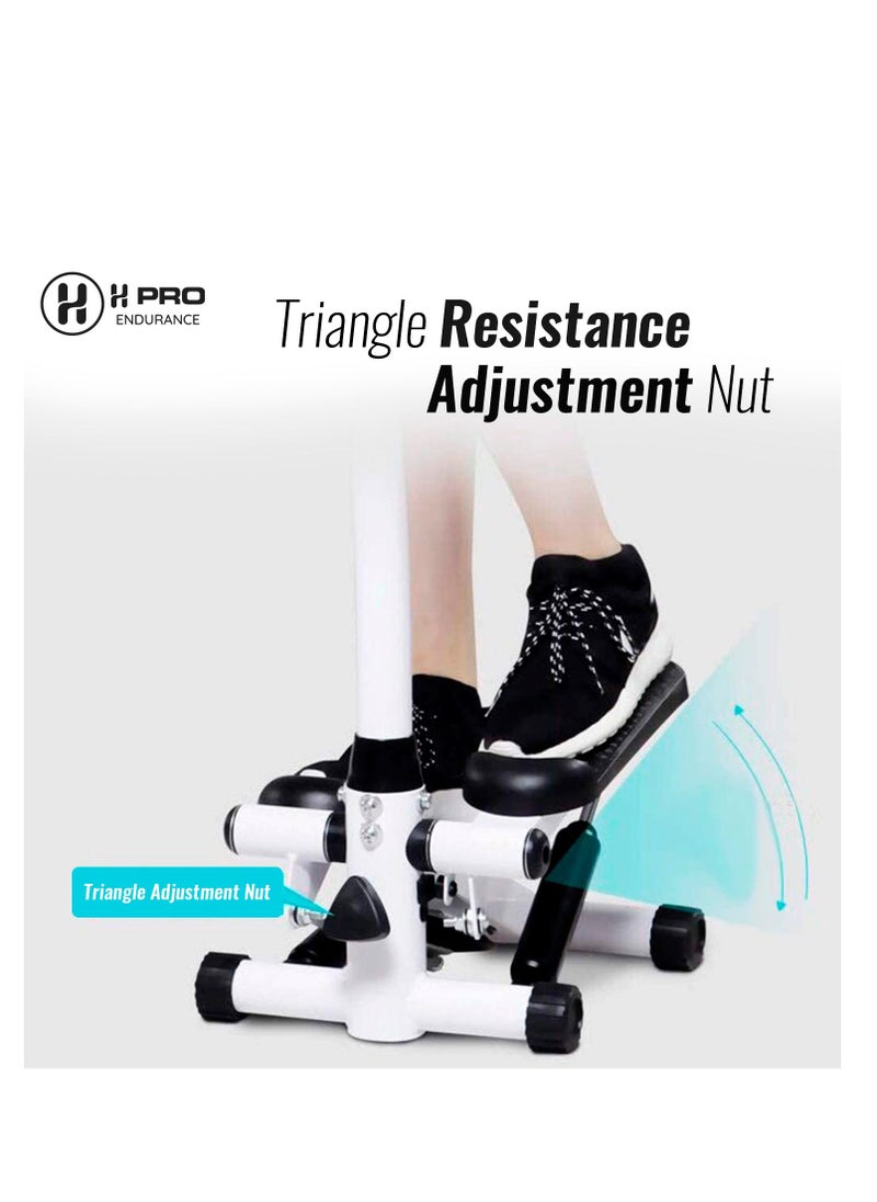 H PRO - Twist Stair Stepper Machine with Resistance Band & Handlebar| Vertical Climber Exercise Machine for Home/Gym with Digital Display - Image 1