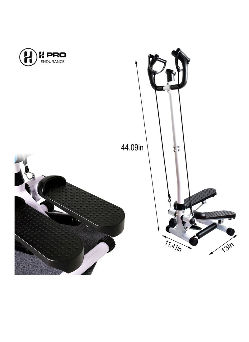 H PRO - Twist Stair Stepper Machine with Resistance Band & Handlebar| Vertical Climber Exercise Machine for Home/Gym with Digital Display - Image 1