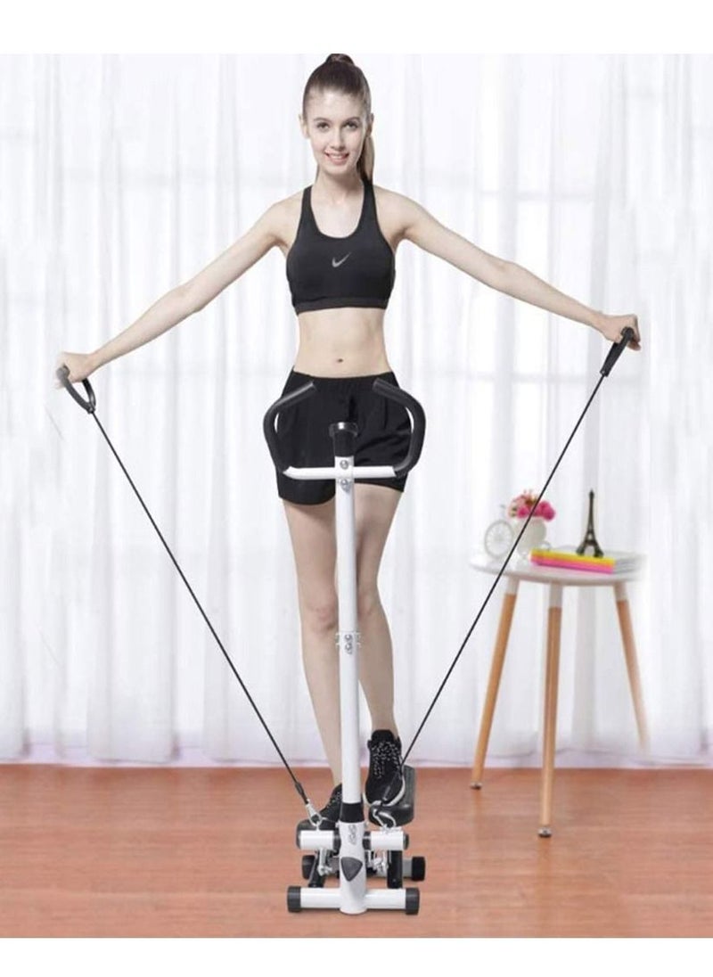 H PRO - Twist Stair Stepper Machine with Resistance Band & Handlebar| Vertical Climber Exercise Machine for Home/Gym with Digital Display - Image 1