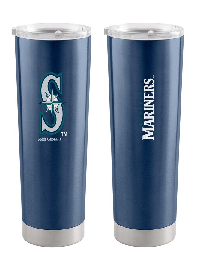 Logo Brands 526-S20T-1: Seattle Mariners 20oz Gameday Stainless Tumbler