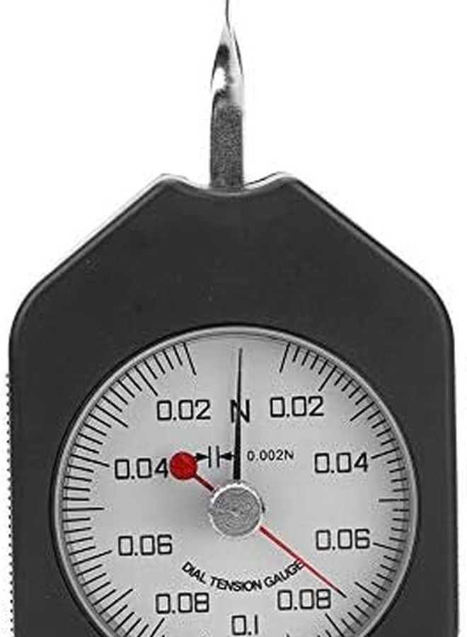 SZN 0 1 2 Plastic Double Pointer Dial Tensiometer Dual Scale Tension Force Measurement Tool - Image 3