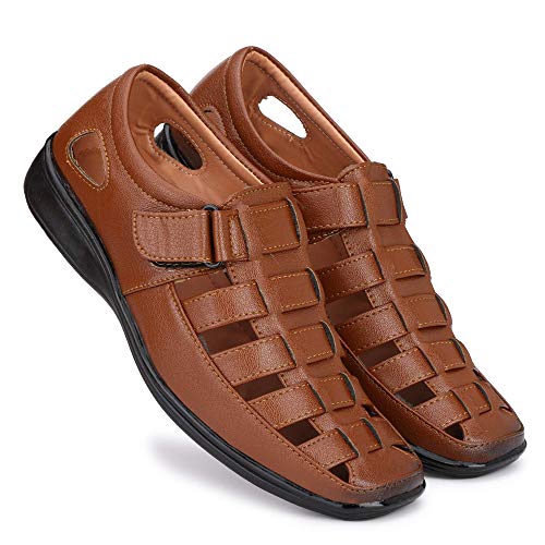 Amico Men's Fashion Sandals Tan - Image 3