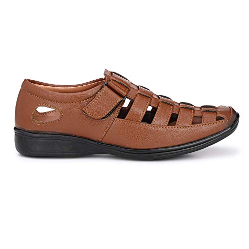 Amico Men's Fashion Sandals Tan - Image 4
