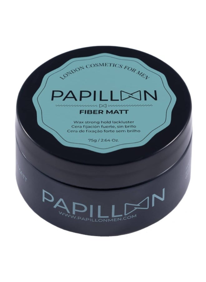 Papillon Fiber Matt Wax Strong Hold 75g - Image 1