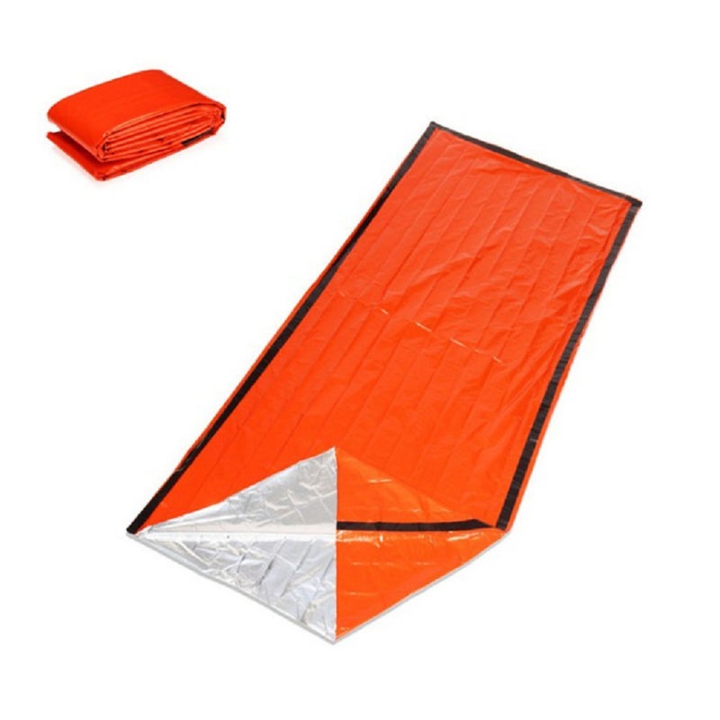 2PCS Reusable Emergency Sleeping Bag Survival Blanket Camping Tent Thermal Waterproof Outdoor Emergency Equipment - Image 4