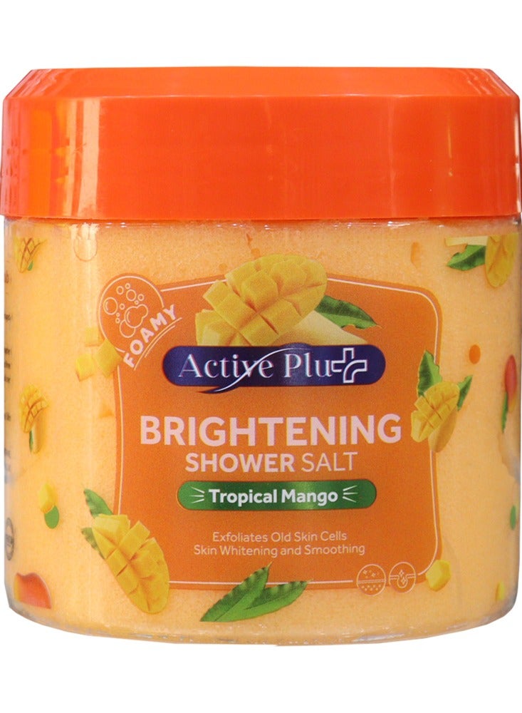 اكتيف بلس ملح الاستحمام المفتح بالمانجو الاستوائية 600 مل - Image 1