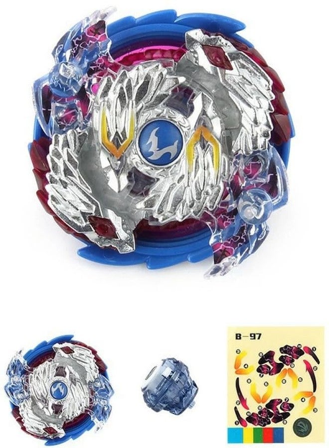 BattleKid Bey Burst B-97 Nightmare Longinus.Ds Attack Type Bey Set with Launcher – High-Speed Spinning Top for Competitive Play, Intense Battles, and Thrilling Action - Image 2