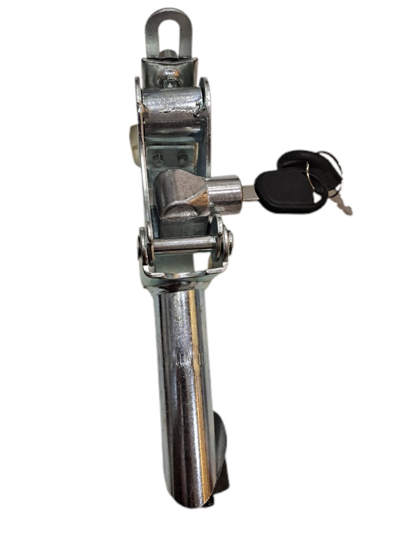 ماسورة كرس سكوتر كهربائي بقفل على البطارية - Image 1