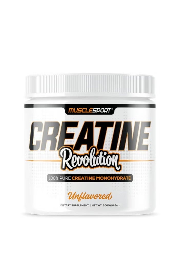 MuscleSport Creatine Monohydrate Revolution 60 Serve 300 Grams