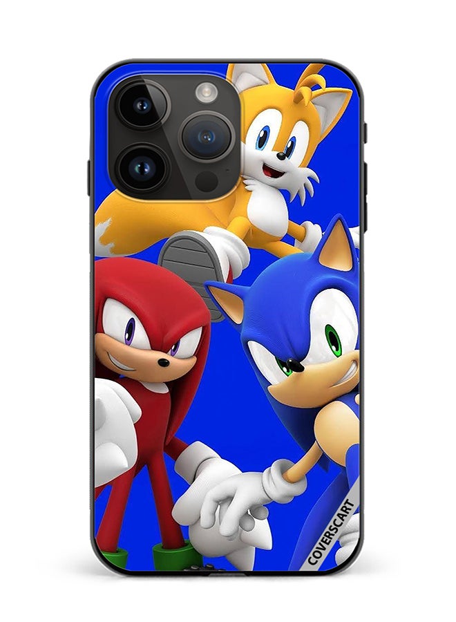 COVERSCART Protective Case Cover For Apple iPhone 12 Pro Sonic Design Multicolour