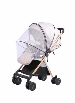 Universal Mosquito Net for Pushchair, Pram Insect Nets, Carrycot Net, Baby Stroller Net Two-Way Zip Washable Fly Net Ideal Protection from Wasps and Mosquitoes
