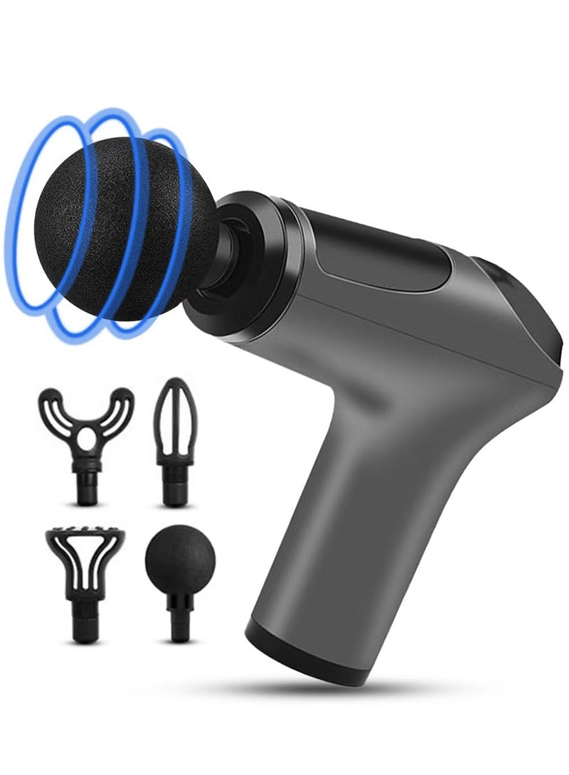 New Talabat Mini Massage Gun Percussion Deep Tissues Muscle Massager Gun With 6 Speeds Massage Device Super Quiet Portable Electric Handheld Body Massager For Back Neck Pain Relief  - Image 1