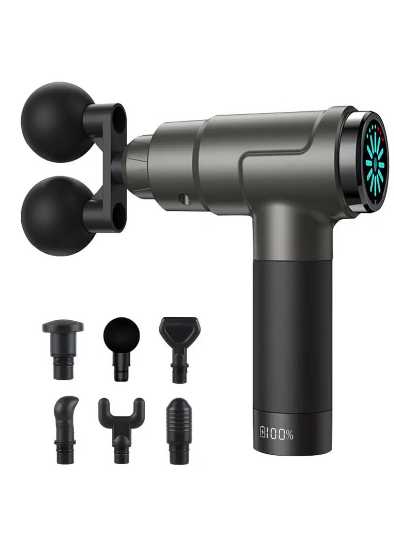 New Talabat Mini Massage Gun Percussion Deep Tissues Muscle Massager Gun With 6 Speeds Massage Device Super Quiet Portable Electric Handheld Body Massager For Back Neck Pain Relief  - Image 3