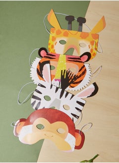 Party Animal Paper Masks With Elastic 8Pk - pzsku/ZE0C36823ADA5A89676F1Z/45/_/1694563159/399429e3-be7c-4b30-b28e-5e2d8da0d744