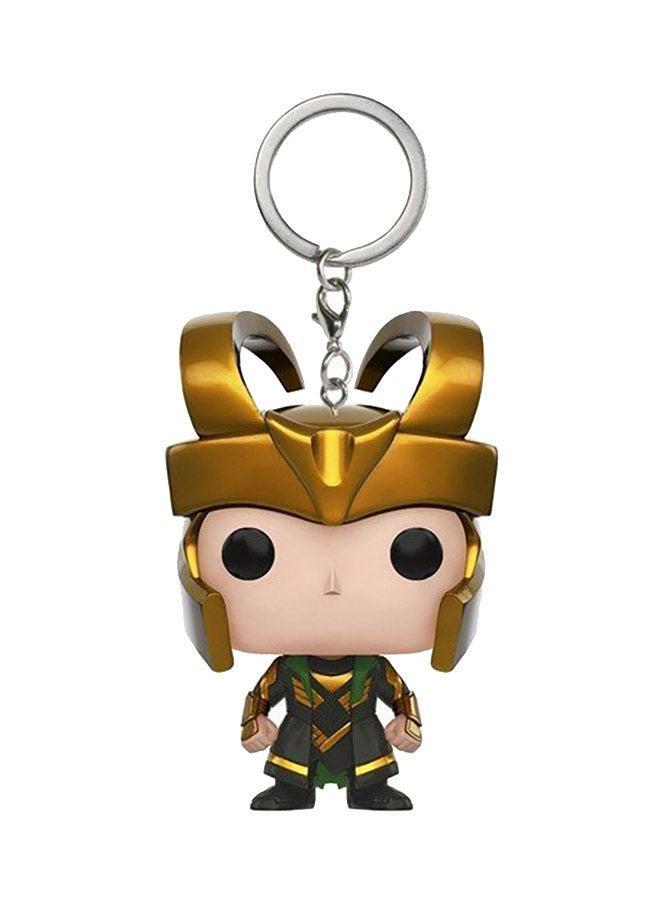 FUNKO POP Marvel Avengers Keychain Collectible Unique Design Loki Action Figure Toy Model  - Image 1